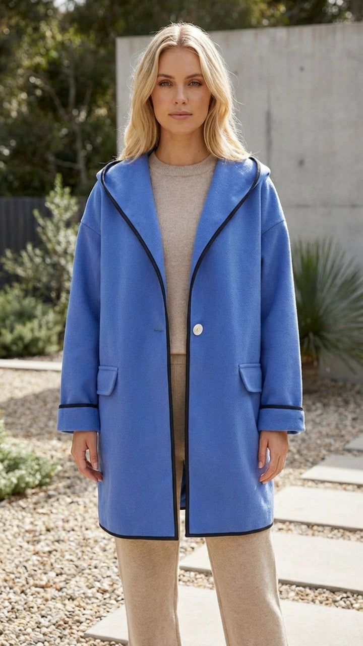Women's Oversized Long Coat - Everyday Layering and Warmth