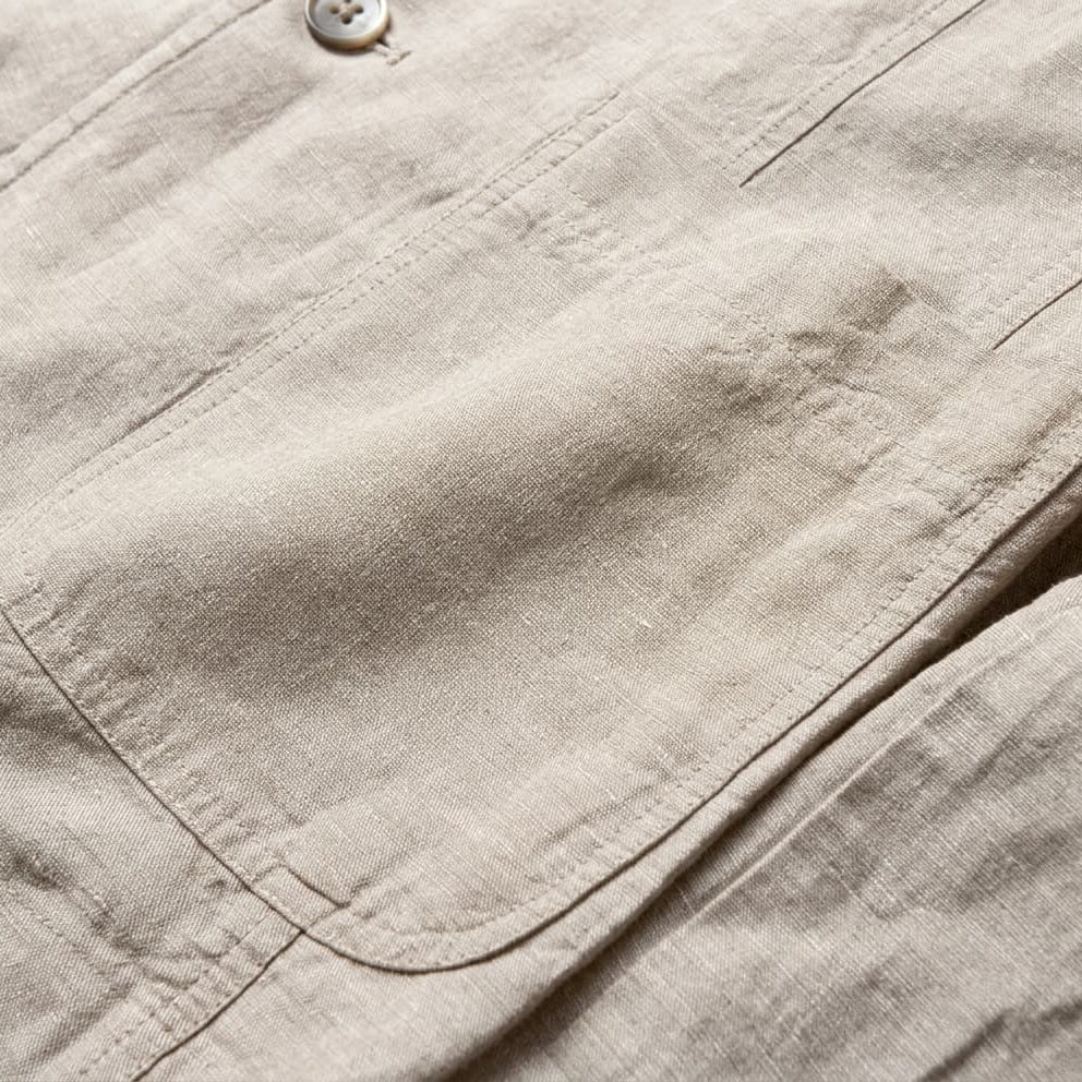 Men's Linen Cotton Suit – Relaxed Two-Piece for Summer Weddings
