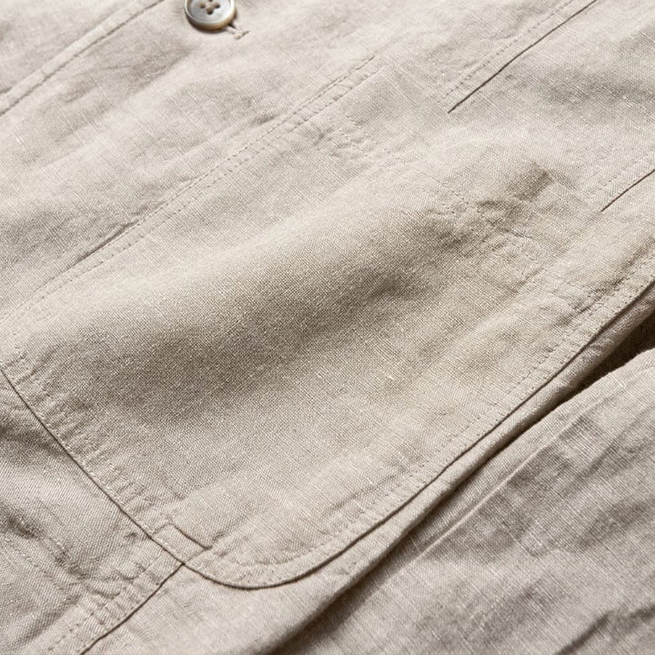 Men's Linen Cotton Suit – Relaxed Two-Piece for Summer Weddings
