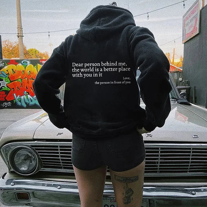 Women's 'You Are Enough' Inspirational Hoodie - Uplifting