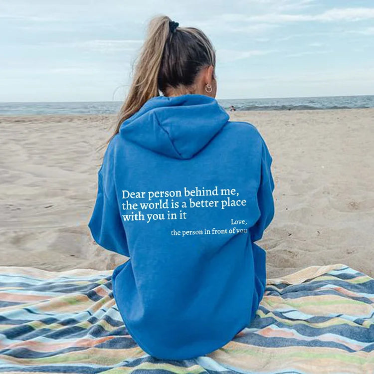 Women's 'You Are Enough' Inspirational Hoodie - Uplifting