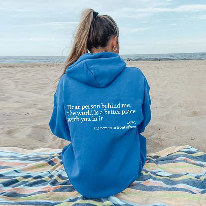 Women's 'You Are Enough' Inspirational Hoodie - Uplifting