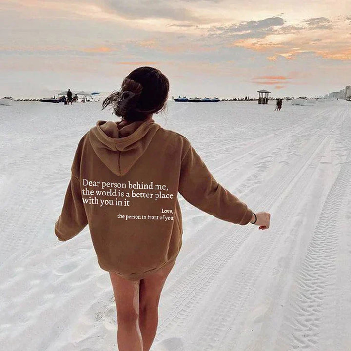 Women's 'You Are Enough' Inspirational Hoodie - Uplifting