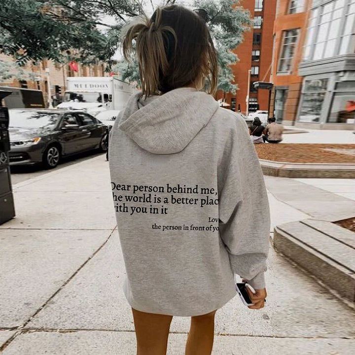 Women's 'You Are Enough' Inspirational Hoodie - Uplifting