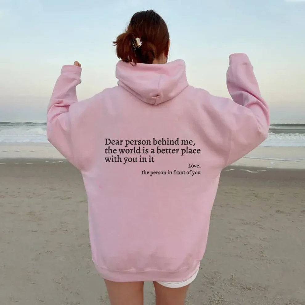 Women's 'You Are Enough' Inspirational Hoodie - Uplifting