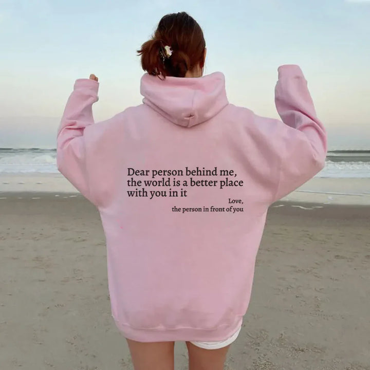 Women's 'You Are Enough' Inspirational Hoodie - Uplifting