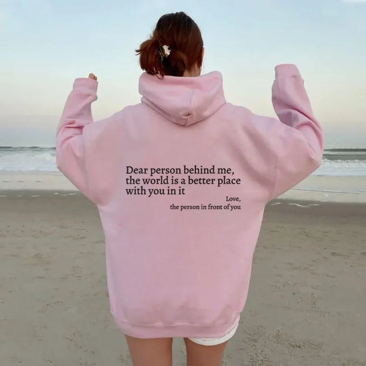 Women's 'You Are Enough' Inspirational Hoodie - Uplifting