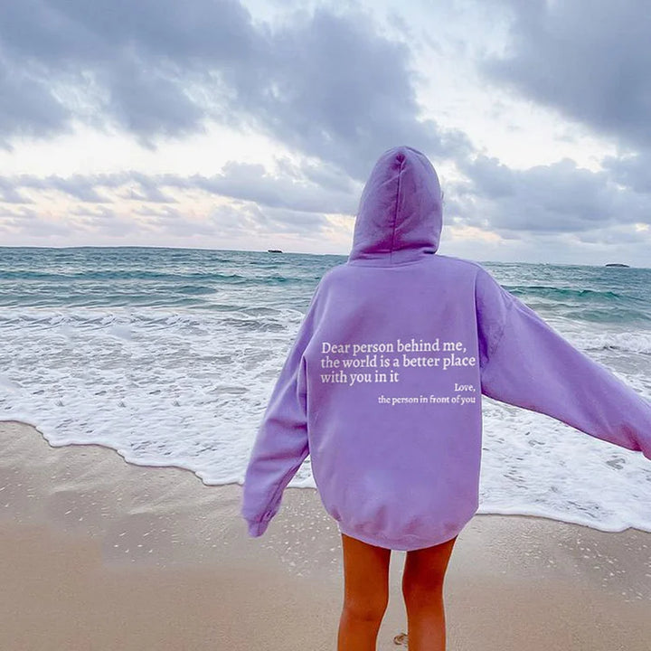 Women's 'You Are Enough' Inspirational Hoodie - Uplifting