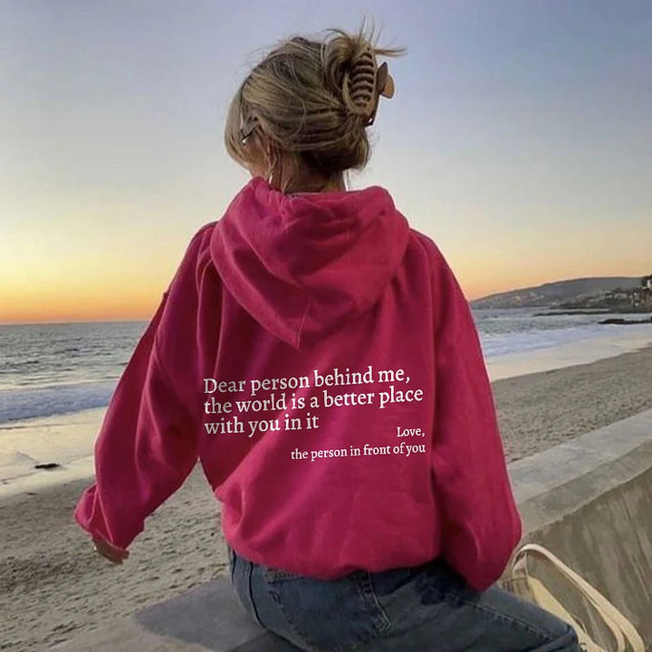Women's 'You Are Enough' Inspirational Hoodie - Uplifting