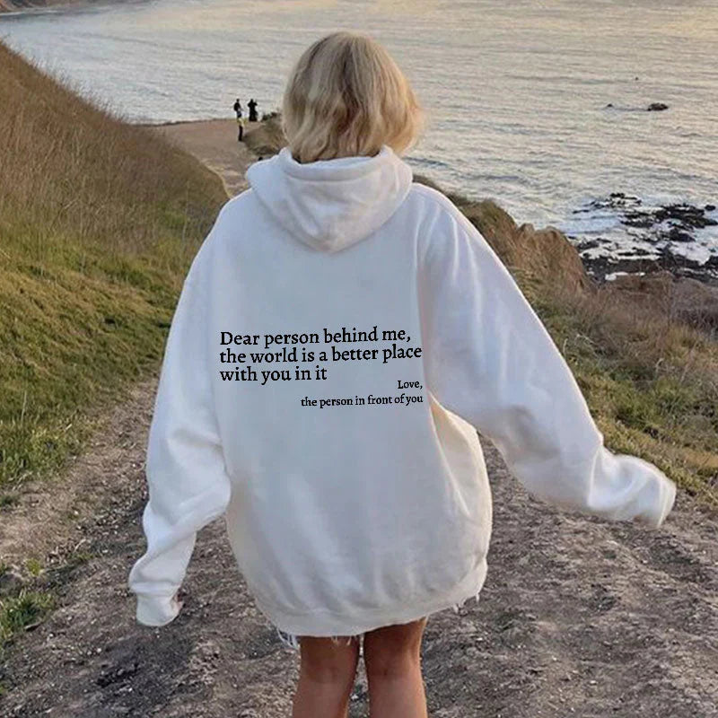 Women's 'You Are Enough' Inspirational Hoodie - Uplifting