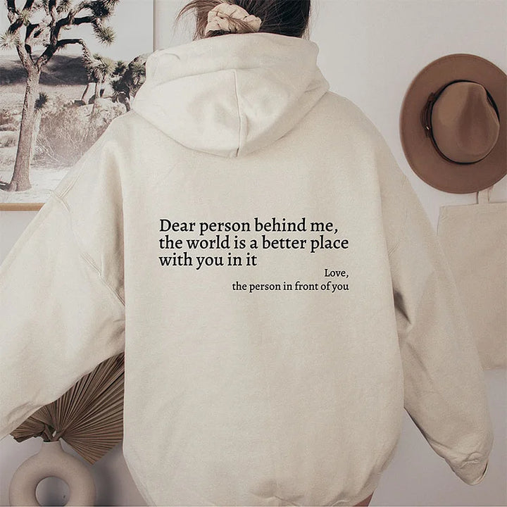 Women's 'You Are Enough' Inspirational Hoodie - Uplifting