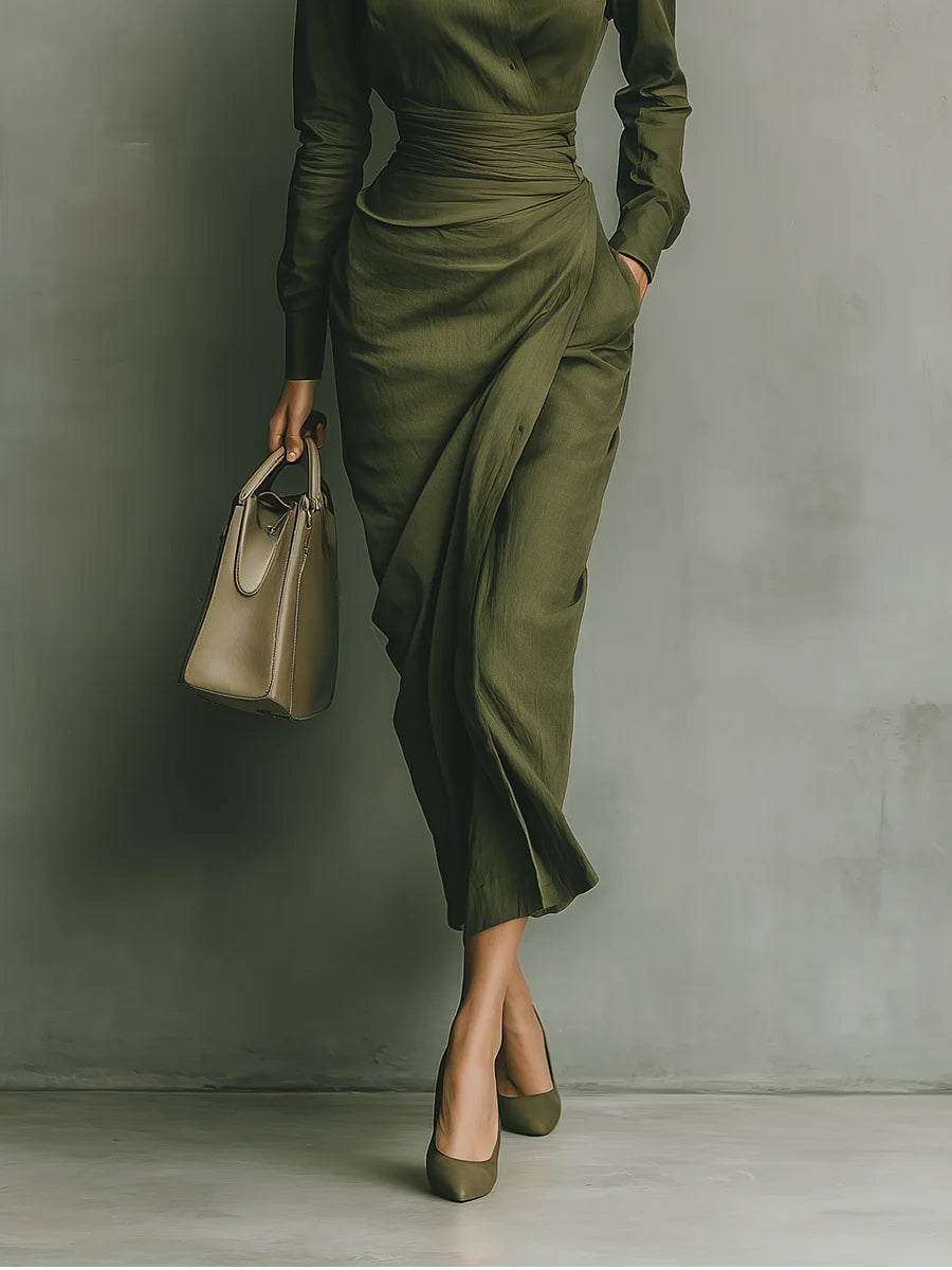 Hera Fitted Maxi Dress