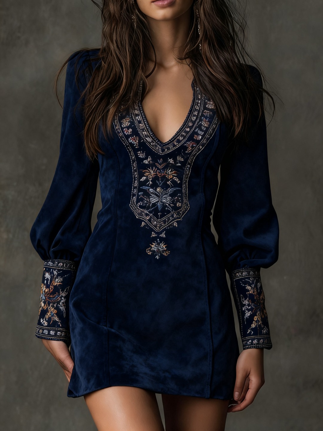Women's Elegant Soft Midi Dress - Effortless Style for Any Occasion