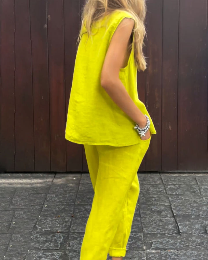 Women's Casual Two-Piece Set - Relaxed Fit for Everyday Wear