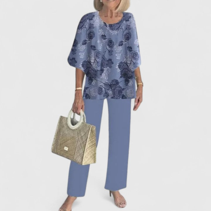 Women's Sophisticated Two-Piece Set - Effortless Elegance