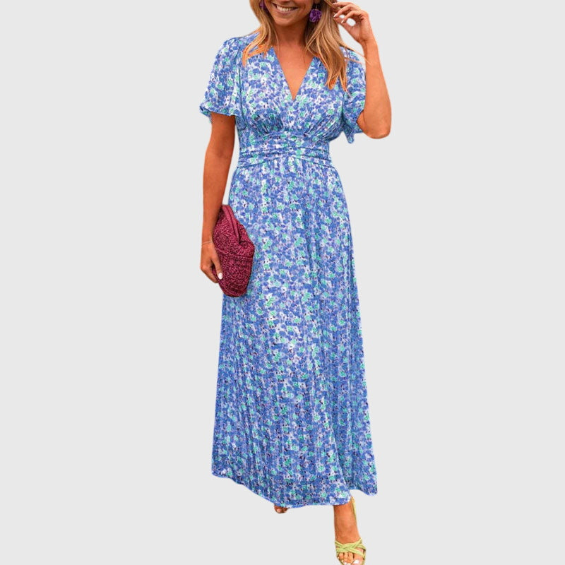Women's Alice Floral Summer Dress - Effortless Elegance for Sunny Days