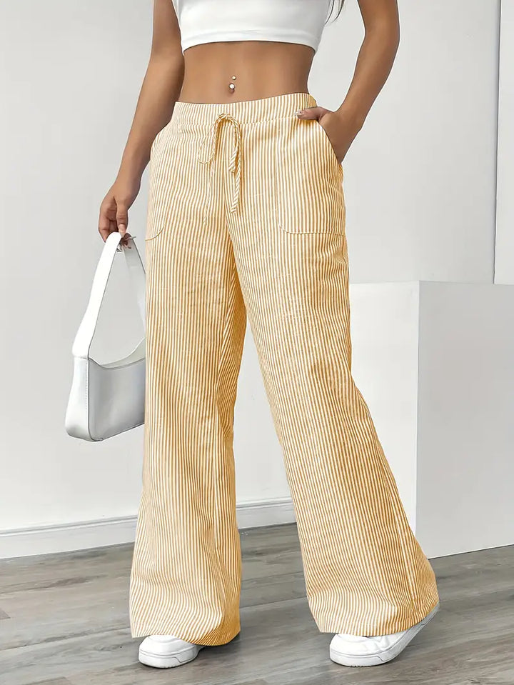 Women's Drawstring Pants - Effortless Everyday Style