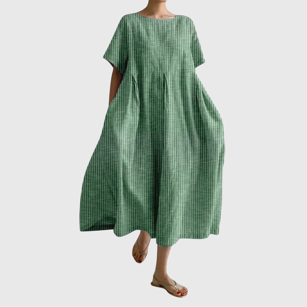 Women's Striped Casual Dress - Effortless Summer Style