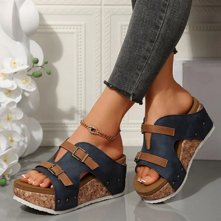 Women's Orthopedic Wedge Sandals - Everyday Comfort and Style