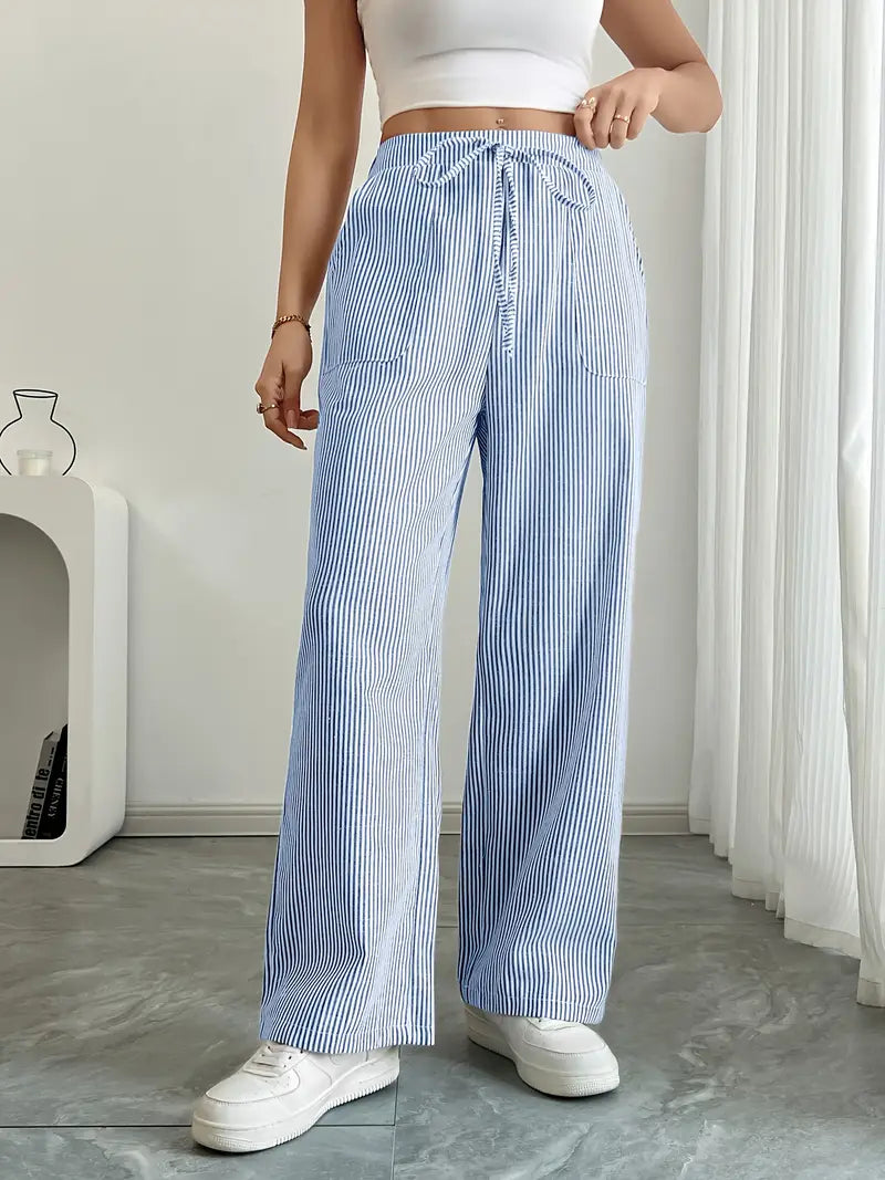 Women's Drawstring Pants - Effortless Everyday Style