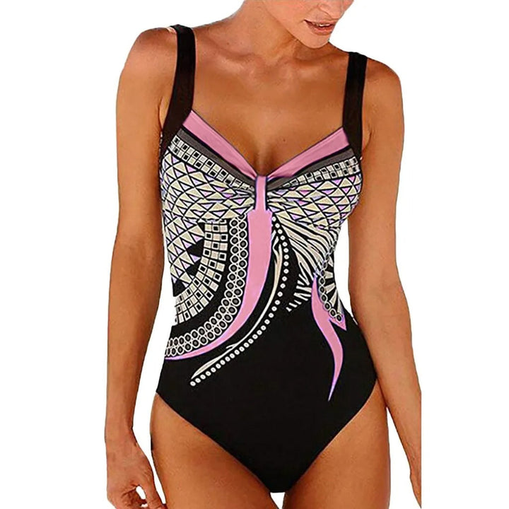 Women's Graphic Print Swimsuit - Effortless Summer Fun
