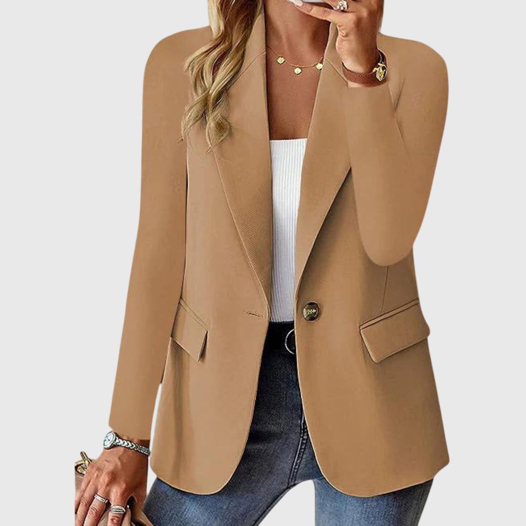 Women's Structured Formal Blazer - Lightweight & Versatile