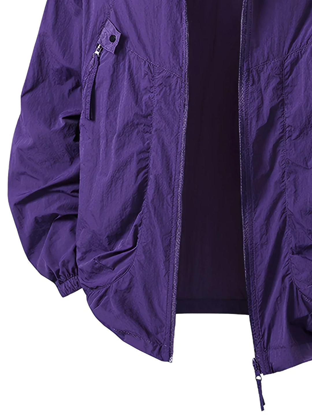 Women's Waterproof Windbreaker Jacket with Adjustable Hood