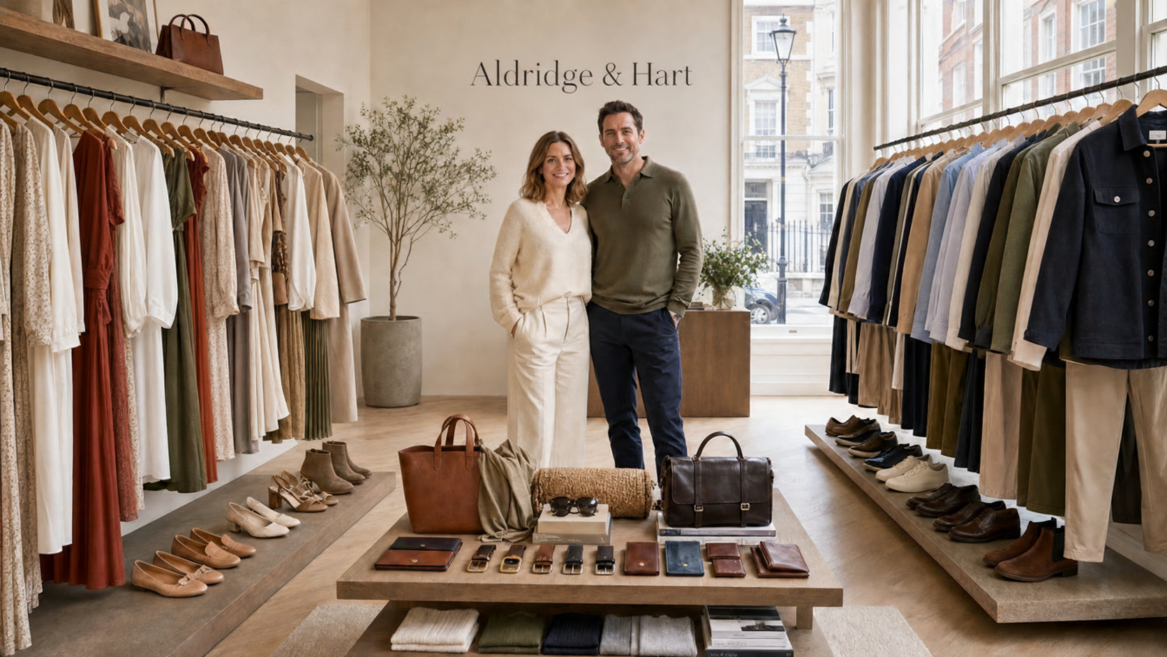 Aldridge & Hart boutique interior
