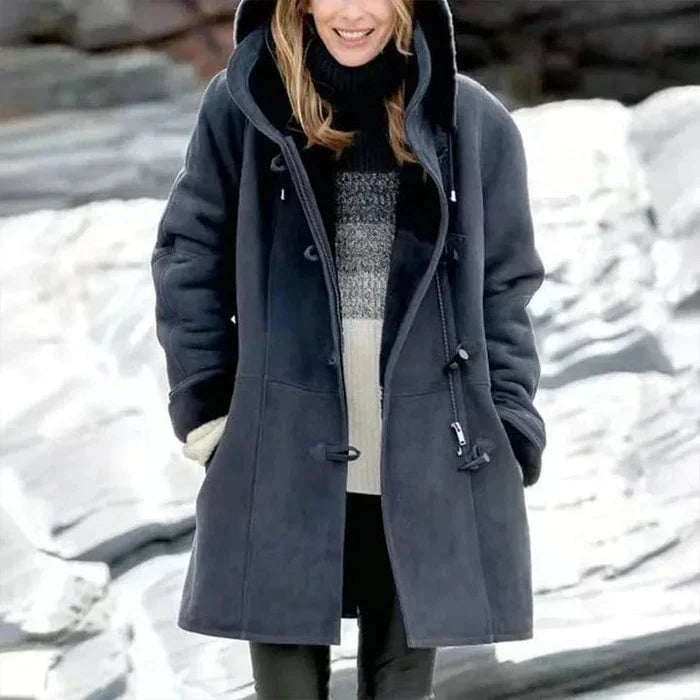 Women's Emily Fur-Lined Coat - Elegant Winter Warmth