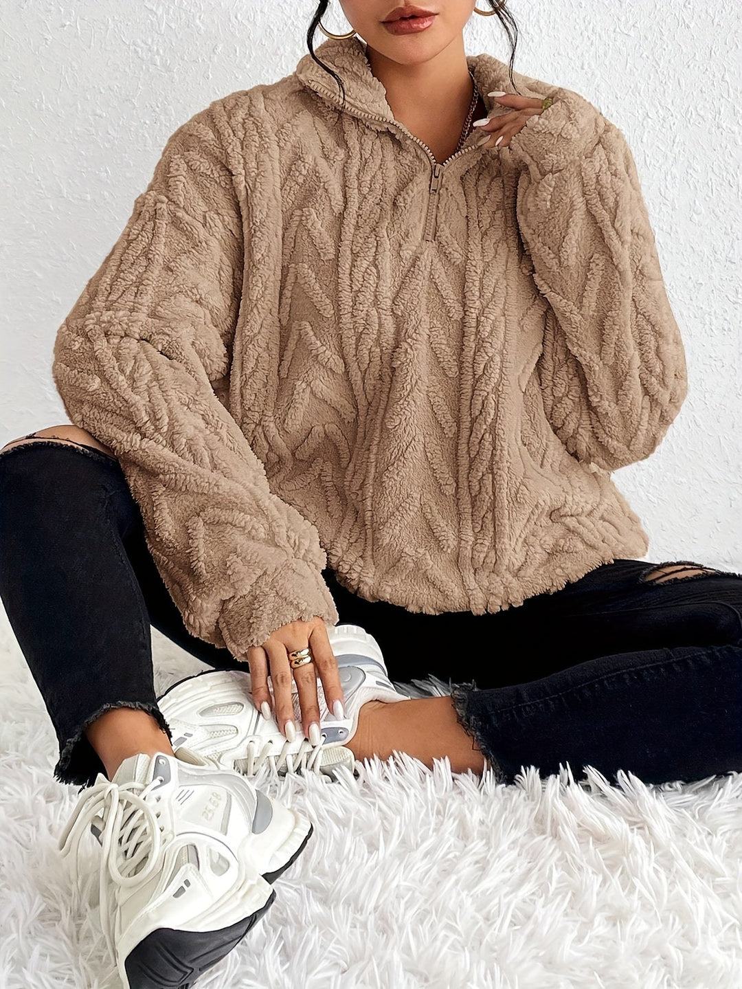Women's Seraphina Luxe Sweater - Cozy Everyday Elegance