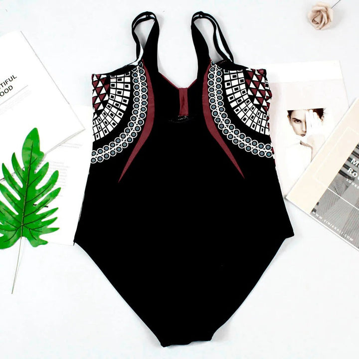Women's Graphic Print Swimsuit - Effortless Summer Fun
