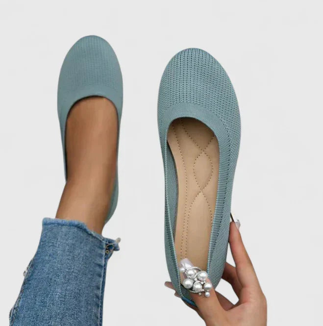 Women's Orthopedic Slip-On Sneakers - All-Day Comfort & Support