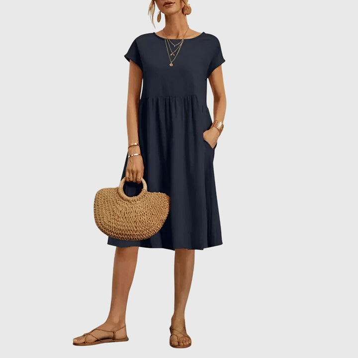Women's Mirabel Elegant Spring Dress - Effortless Day to Night