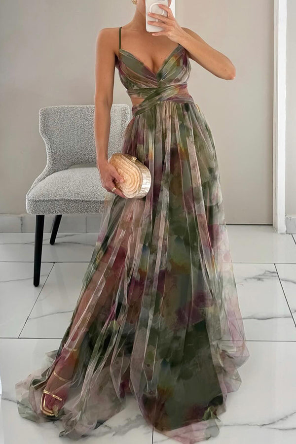 Women's Floral Maxi Dress - Effortless Beauty for Every Occasion