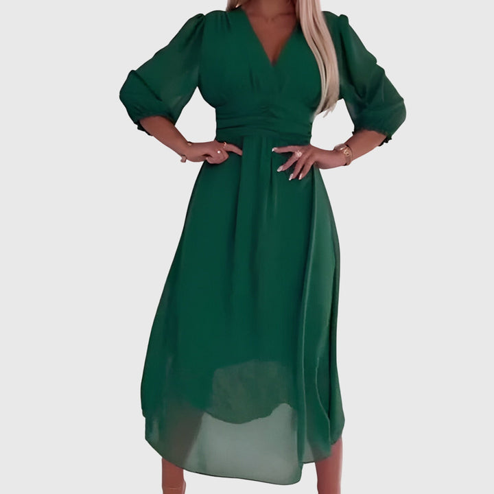 Women's Aria Lightweight Silky Chiffon Dress - Effortless Elegance
