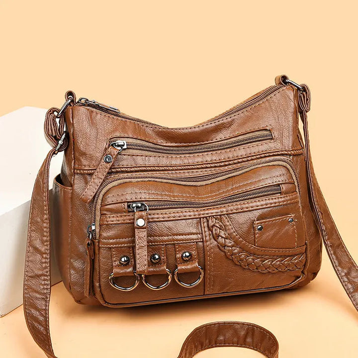 Women's Vintage Charm Elegant Shoulder Bag - Everyday Sophistication