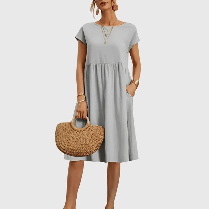 Women's Mirabel Elegant Spring Dress - Effortless Day to Night