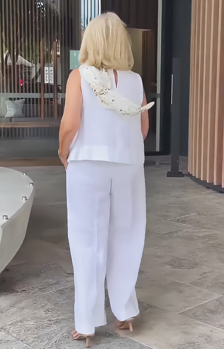 Women's Casual Two-Piece Set - Effortless Elegance for Day or Night