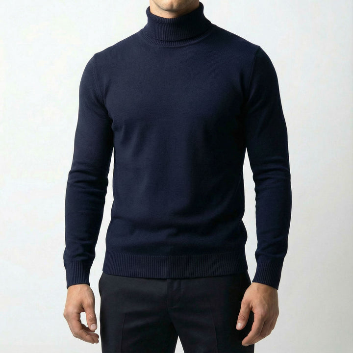 Men's Merino Wool Turtleneck Jumper – Warm Winter Knit