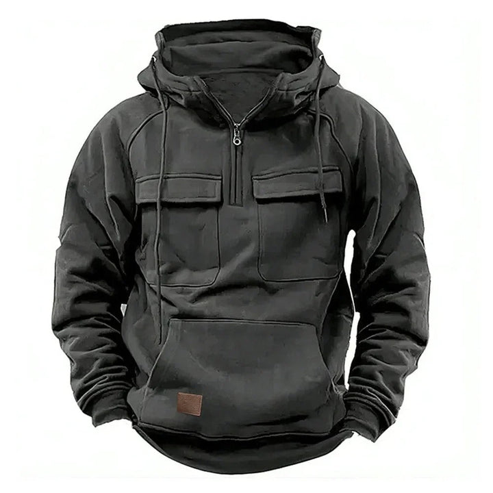 Men's Chris Utility Hooded Pullover - Functional Everyday Comfort