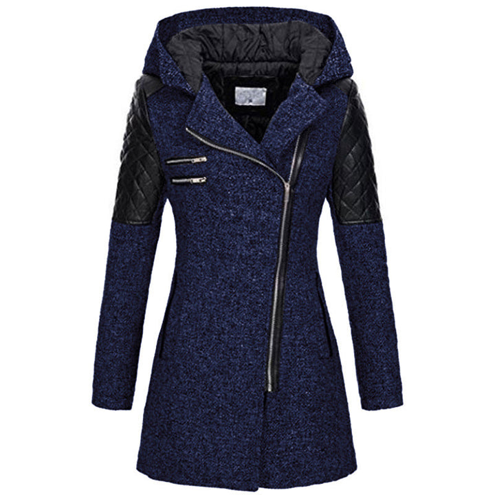 Women's Zoë Slant-Zip Winter Jacket - Warm & Lightweight