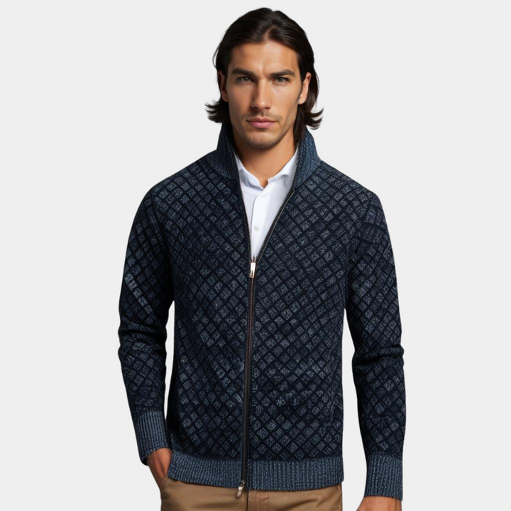 Men's Premium Vest in Soft Fabric - Classic Style for Work and Events