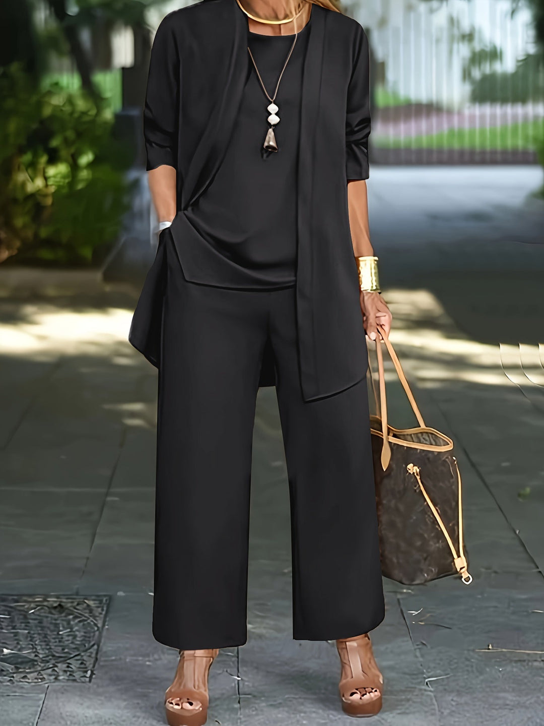 Women's Three Piece Set - Versatile & Effortlessly Chic