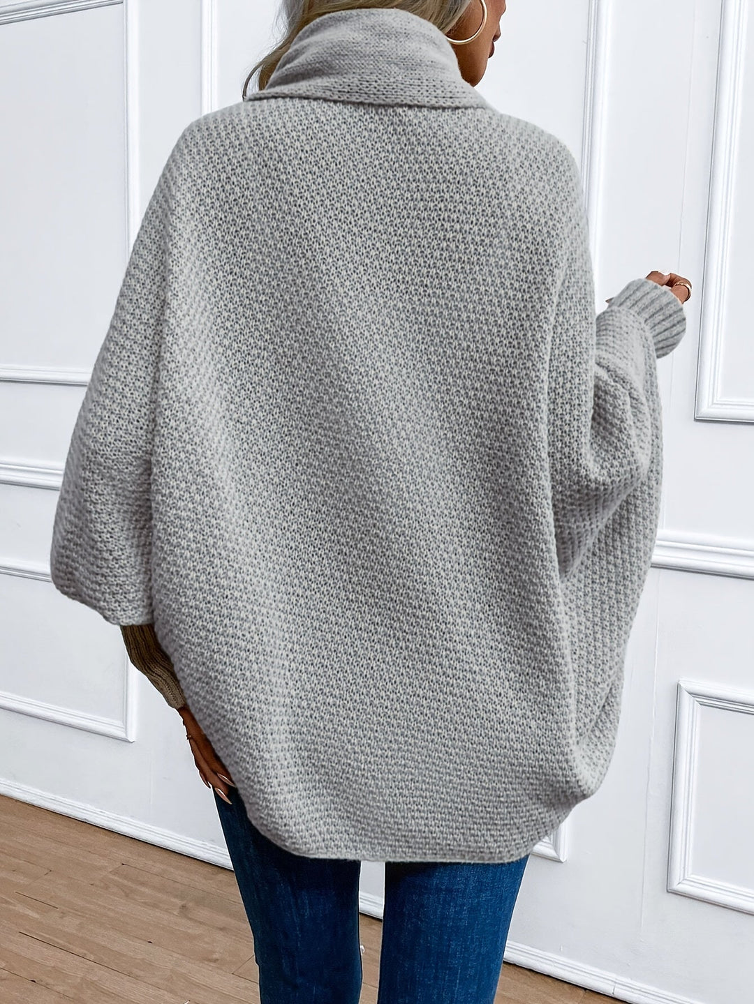 Women's Batwing Knit Cardigan - Effortless Layering Essential