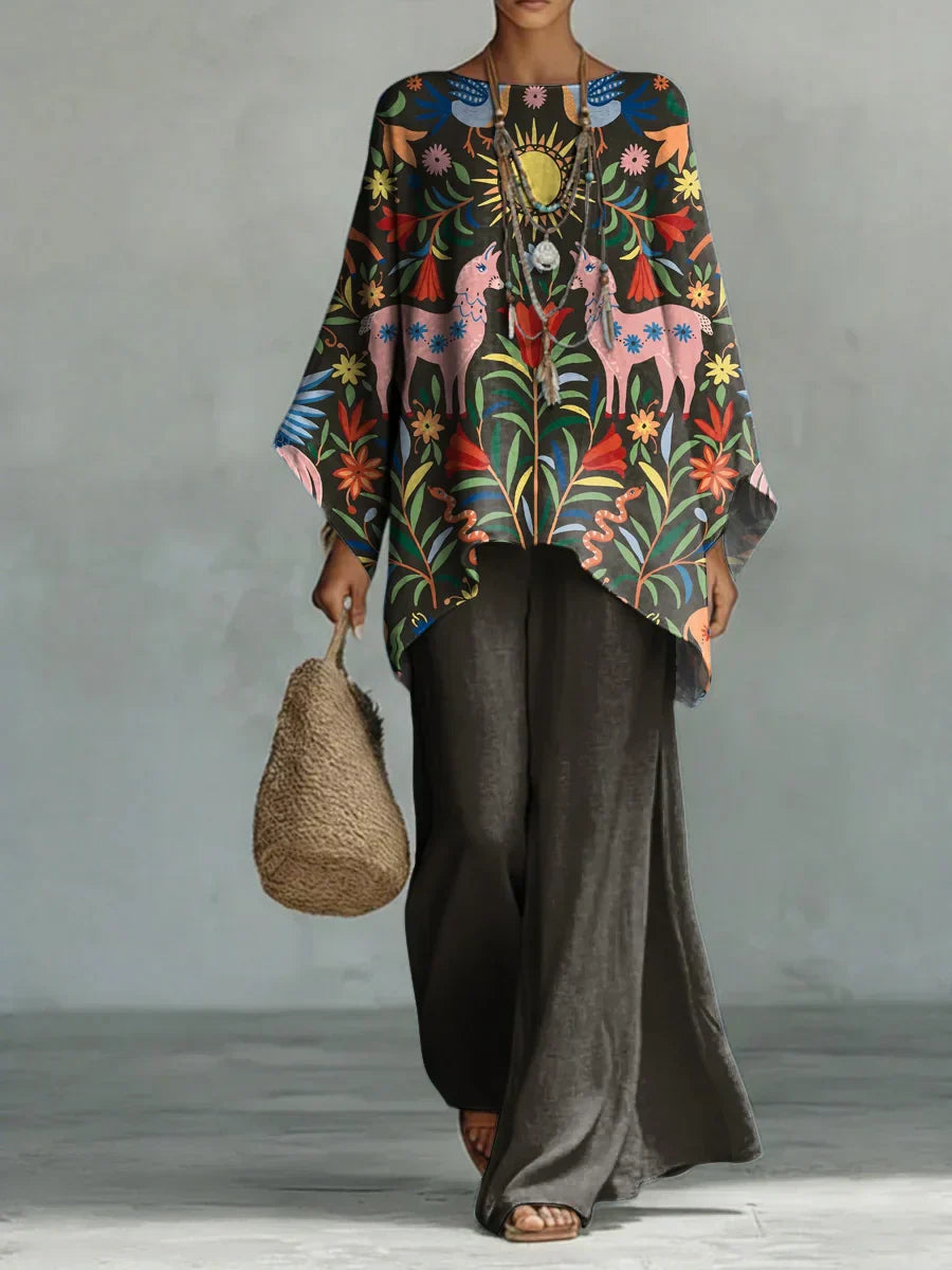 Women's Printed Comfort Set - Everyday Effortless Style