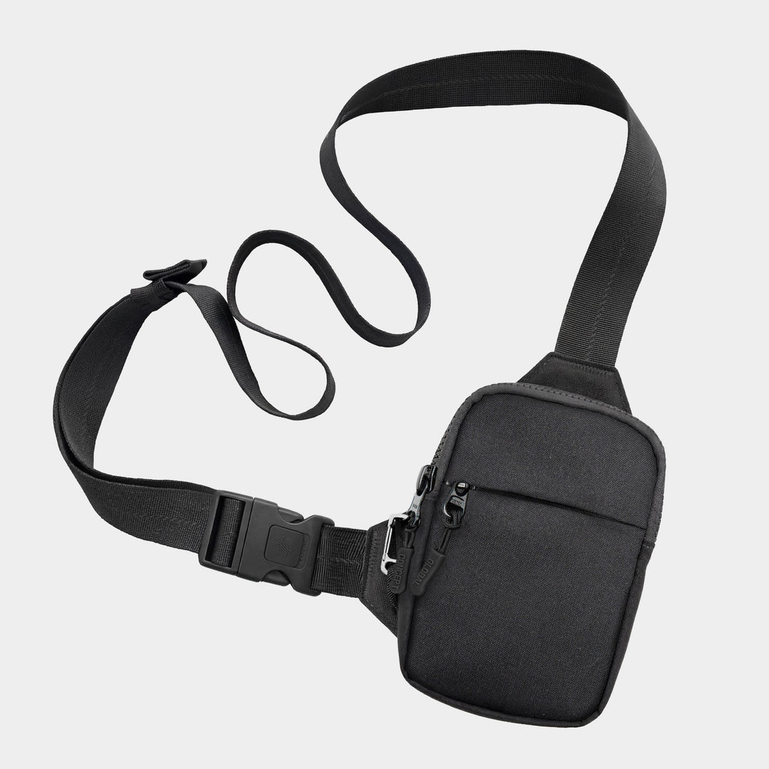Sac Bandoulière Anti-Vol — Câble acier & poches sécurisées