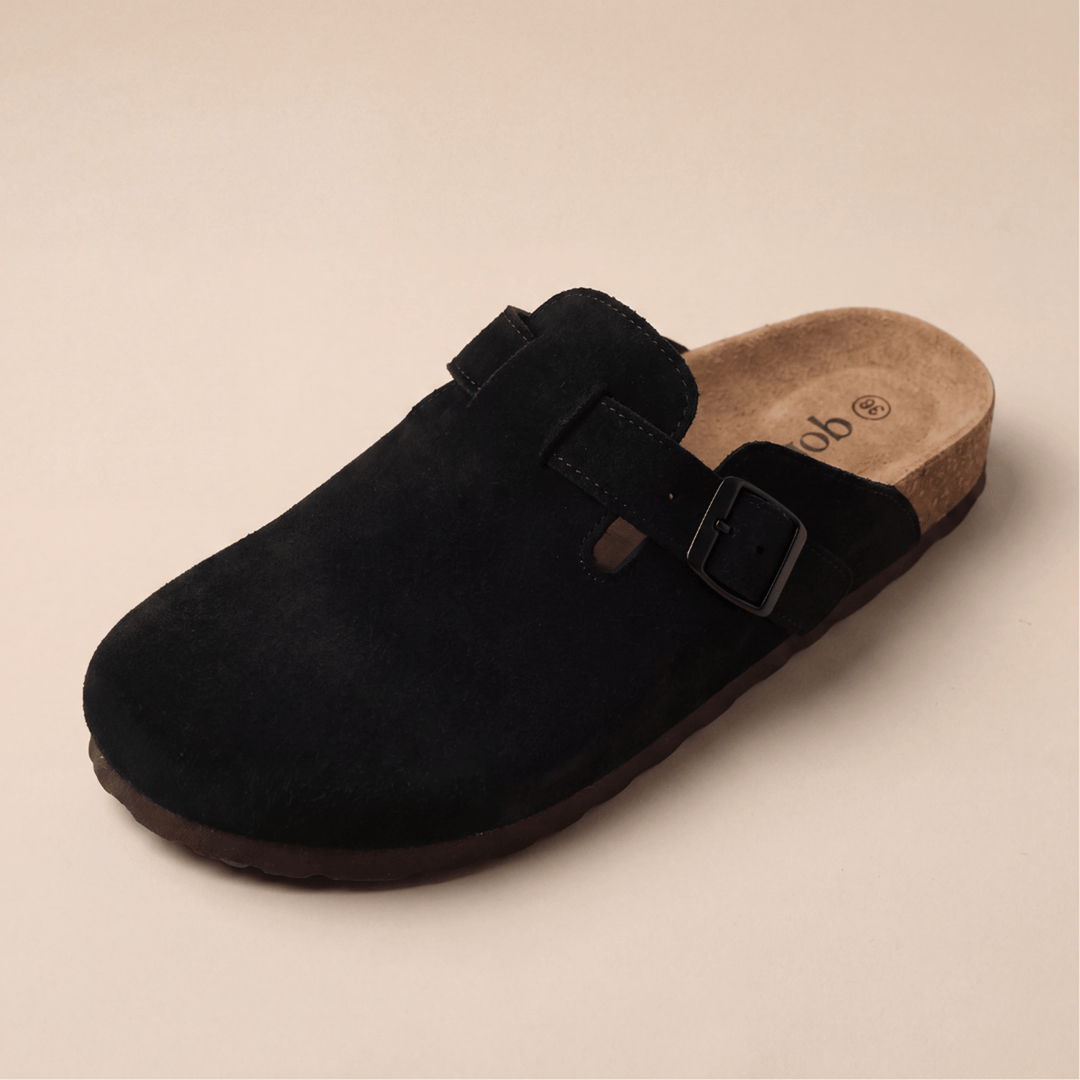 Women's Genuine Suede Comfort Clogs
