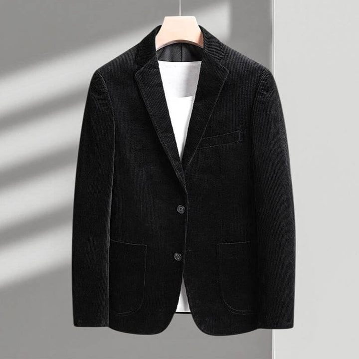 Men's Corduroy Blazer – Smart Casual Tailored Sport Coat
