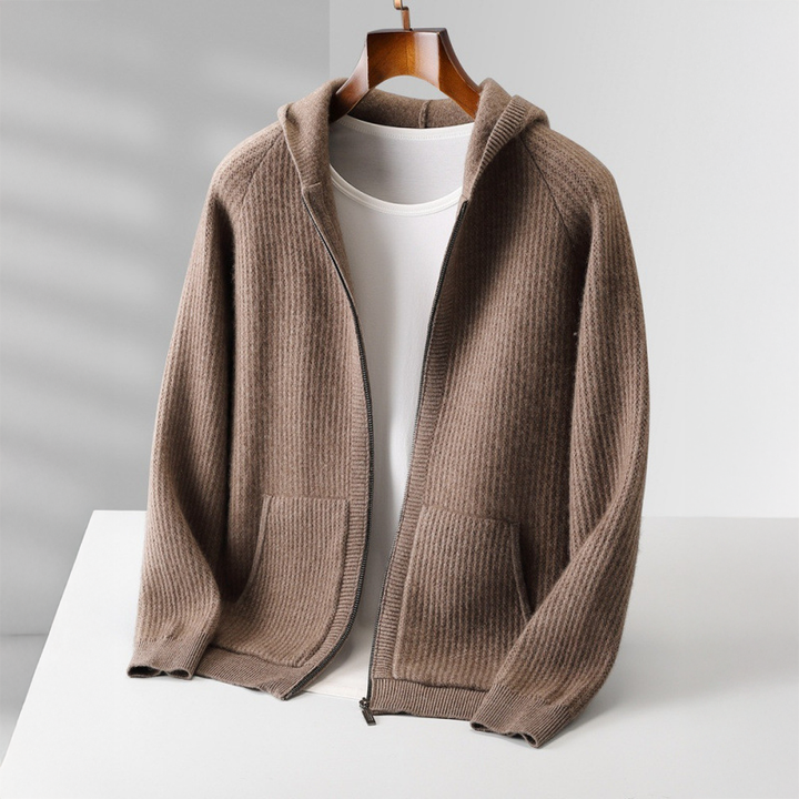 Brera Cashmere Zip Hoodie