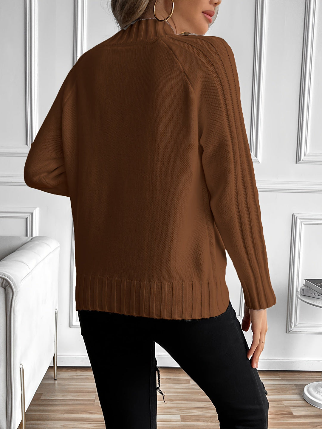 Women's Juliet Elegant Knit Sweater – Cozy & Timeless